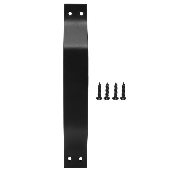 Black Carbon Steel Barn Handle for Wooden Fence Doors
