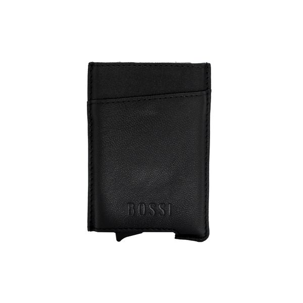 Bossi RFID Mechanism Card Holder with Magnetic Clip Sleeve