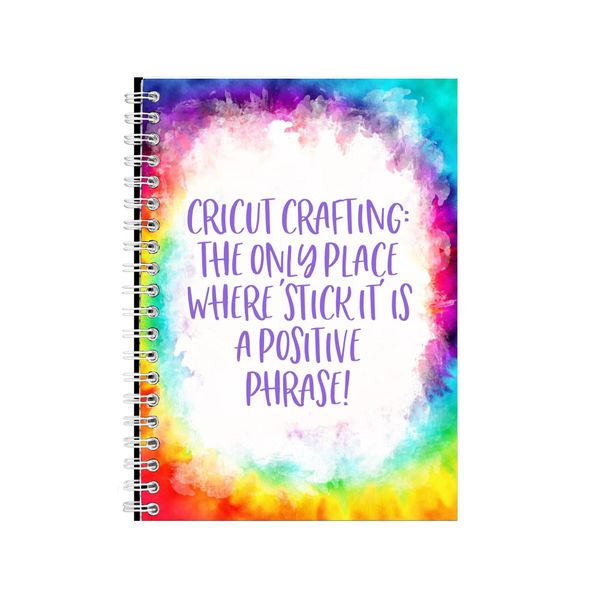 Cricut Crafting Stick 2 Notebook Crafting Gift Idea A4 Notepad Pad 85