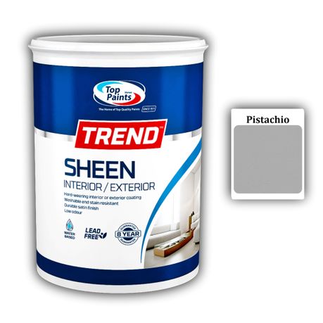 Top Paints Trend Sheen Interior And Exterior Acrylic Paint 20l Buy Online In South Africa Takealot Com
