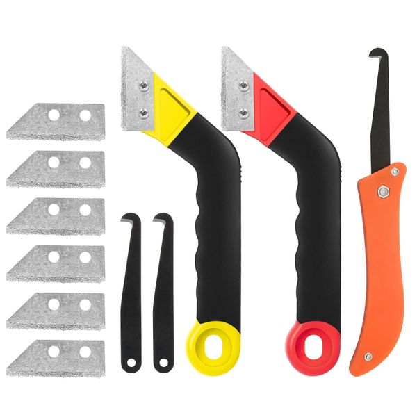 11-Piece Heavy-Duty Grout Removal Tool Kit - Diamond Blade