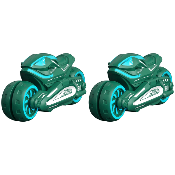 3-in-1 Transforming Racing Motorbike for Kids - 2 Pack