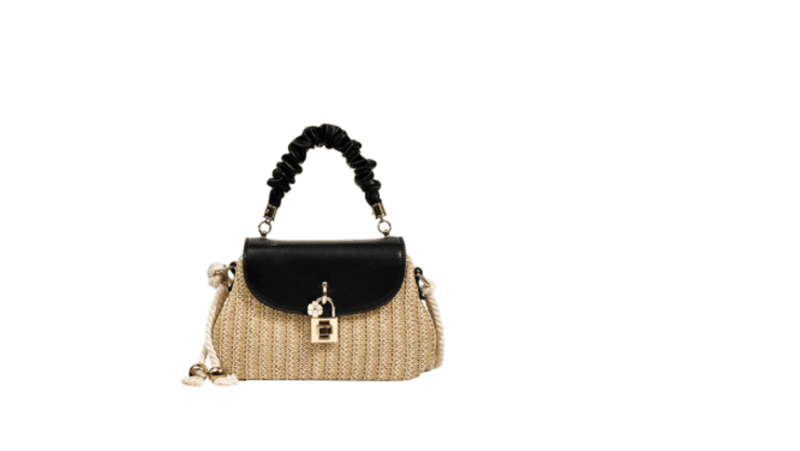 Mini Straw Woven Handbag-Nt