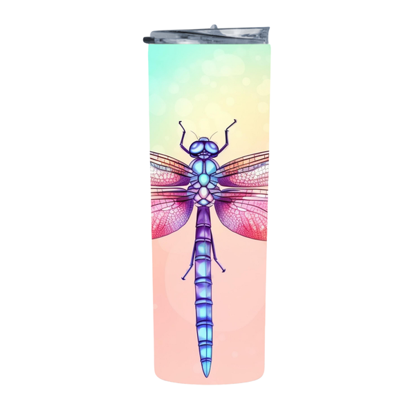 Soft Color Dragonfly 56 20 Oz Straight Skinny Tumbler 203
