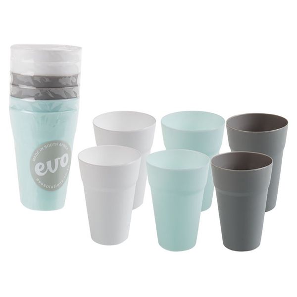 Bulk Pack x 10 Plastic Tumblers 6pcs Per Pack 150ml