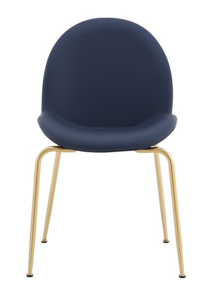 George &amp; Mason - Sculpted PU Dining Chair