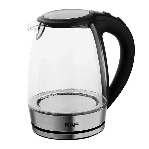 RAF 2.0L Electric Kettle 2L - Glass - 2000W - 360 degree base