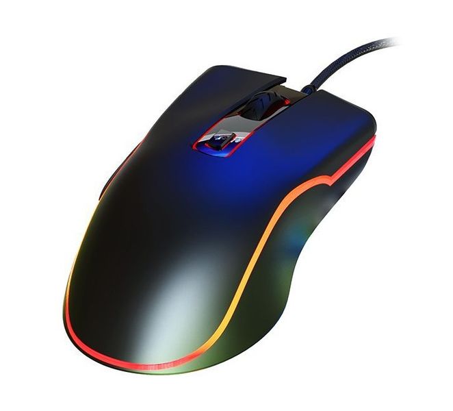 Moxom MX-MS10 Razor LED Gaming Wired Mouse - 7 Buttons RGB