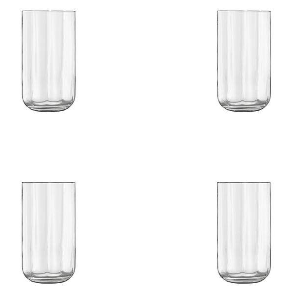 Luigi Bormioli Jazz Long Drink - 450ml - 4 Pack