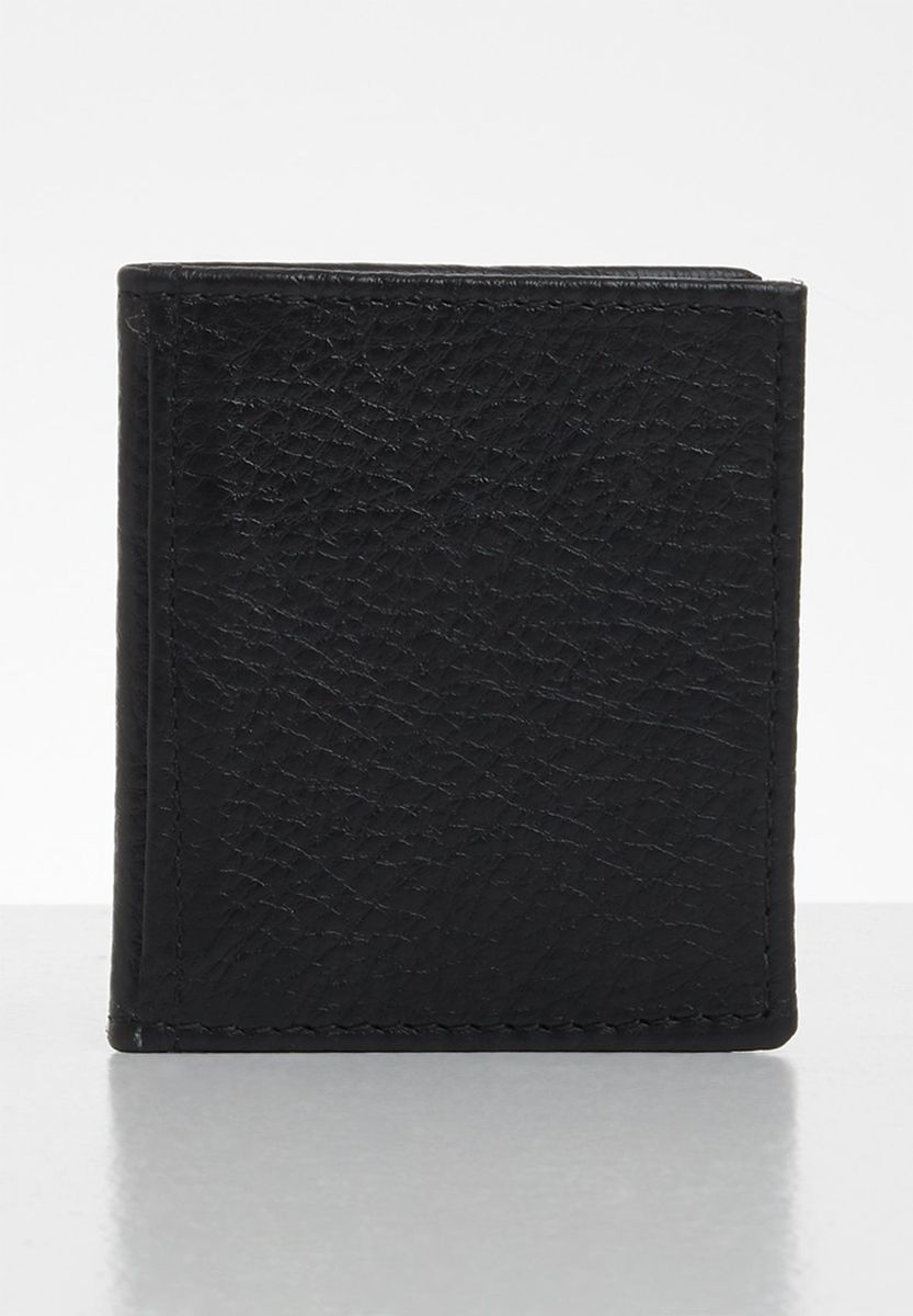 Colombia Leather Cardholder - Black