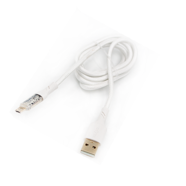 KlGo Android 20W Fast Charging Cable White [S-61]