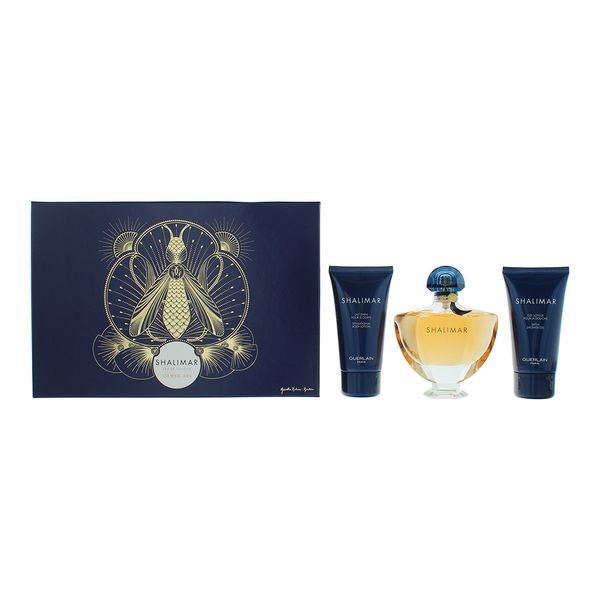 Guerlain Shalimar 3 Piece Gift Set: (Parallel Import)