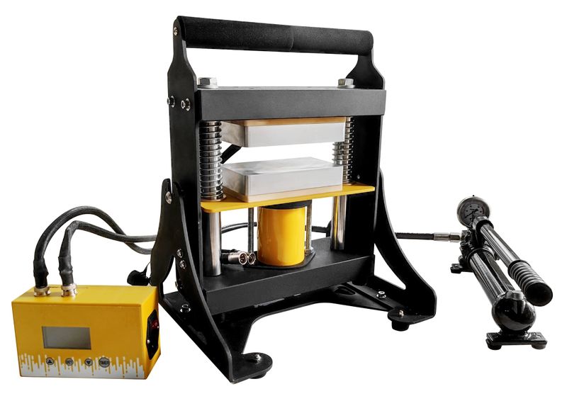 Swing 20-Ton Heated Rosin Press