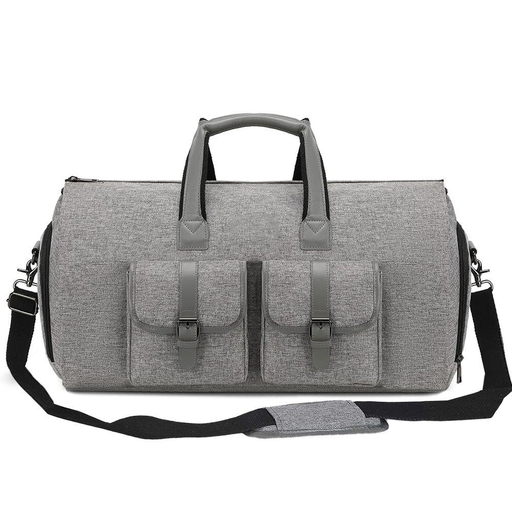 Hanging Garment Bag Traveling Suitcase Duffel Bag with Shoe Compartment