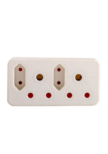 Travel- Friendly 4 way Adapter Plug