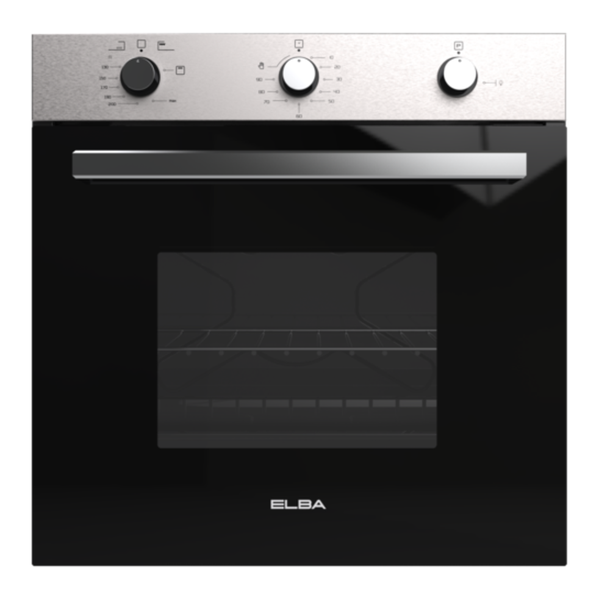 Elba-04/TS600FG Built in Gas Oven - Black