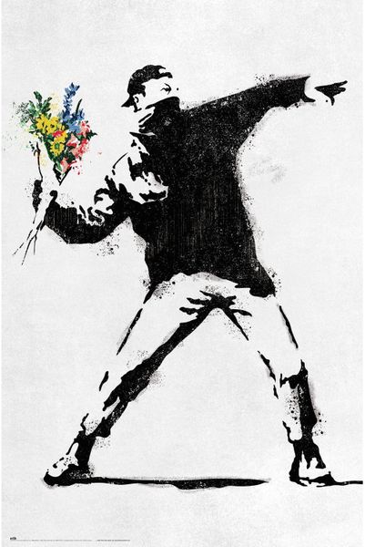 The Flower Thrower Poster