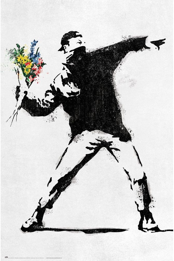 The Flower Thrower Poster, Shop Today. Get it Tomorrow!