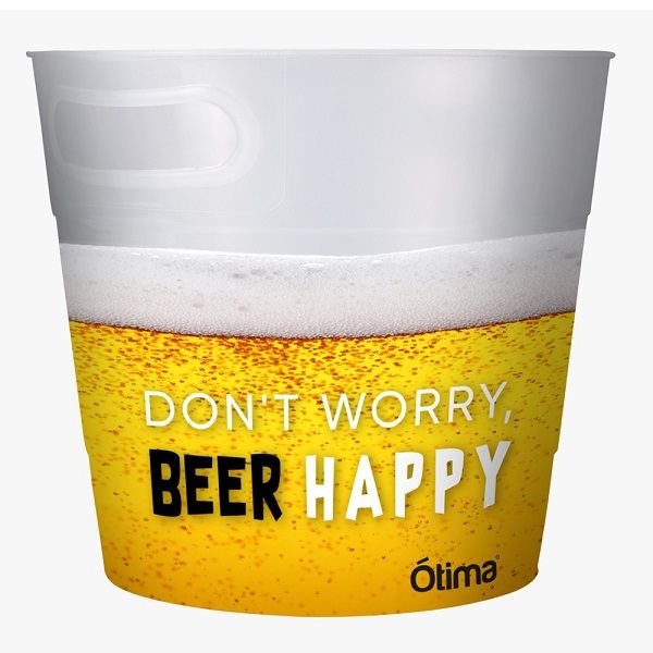 Don't Worry Beer Happy Ice Bucket 9L