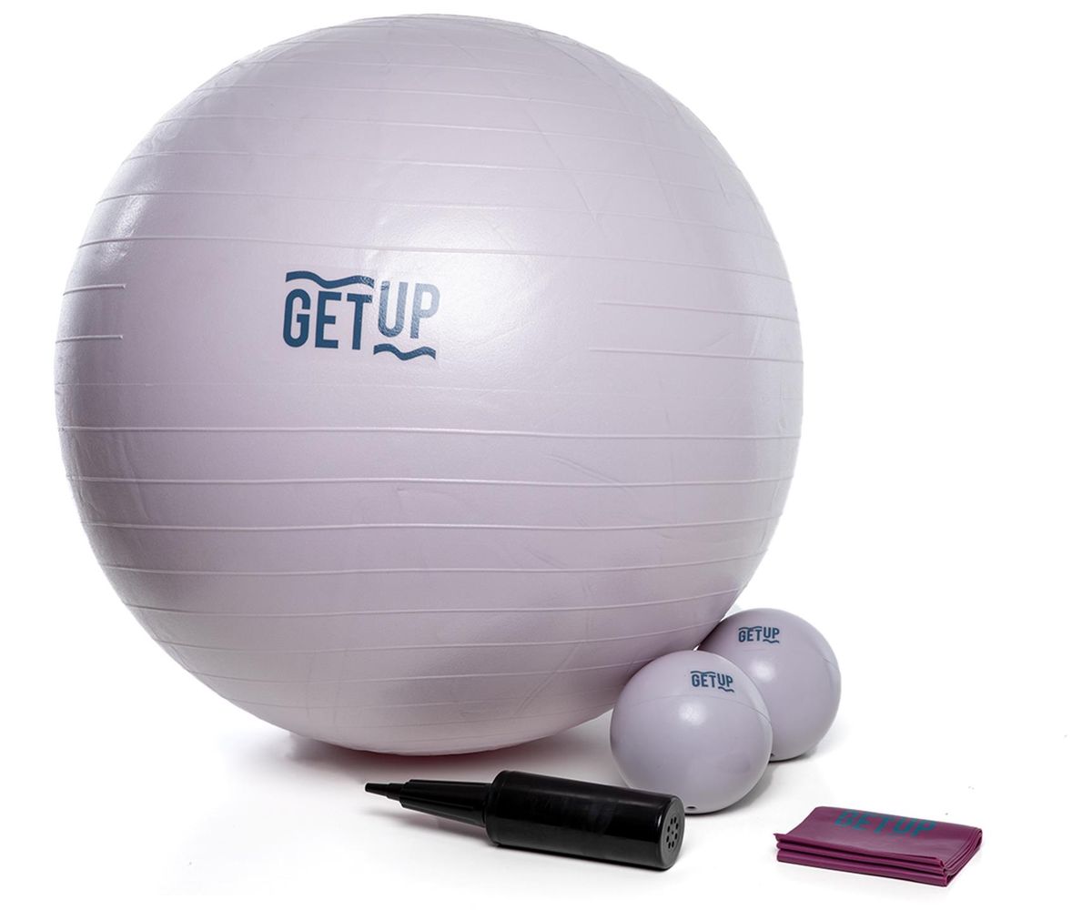 GetUp Sculpture Pilates Deluxe Set - 65cm Exercise Ball