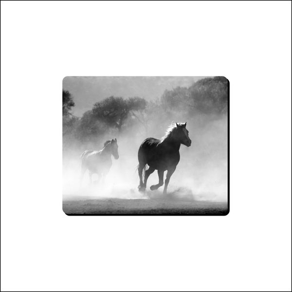 Mouse Pad - Grey Horse