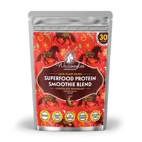 Wazoogles Superfood Protein Blend Chocolate Moondust - Large