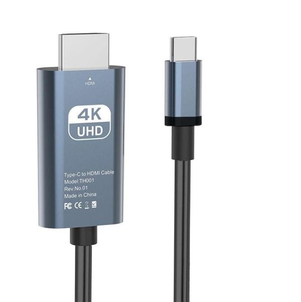 Type-C to HDTV 4K Ultra HD Cable - 2m High-Speed Video Adapter