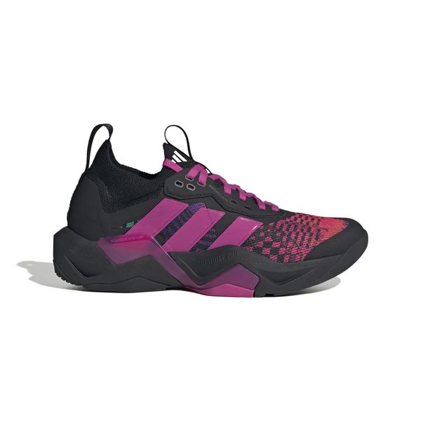 adidas Women's x Jeremy Scott Rapidmove Adv 2 Shoes - Black/Lucid Fuchsia