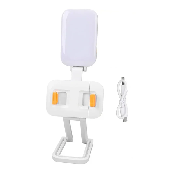 LED Live Streaming Light &amp; Mobile Phone Holder Stand - D2