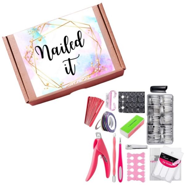 Nailed It Self Starter 500pcs Tips &amp; Stripe Set