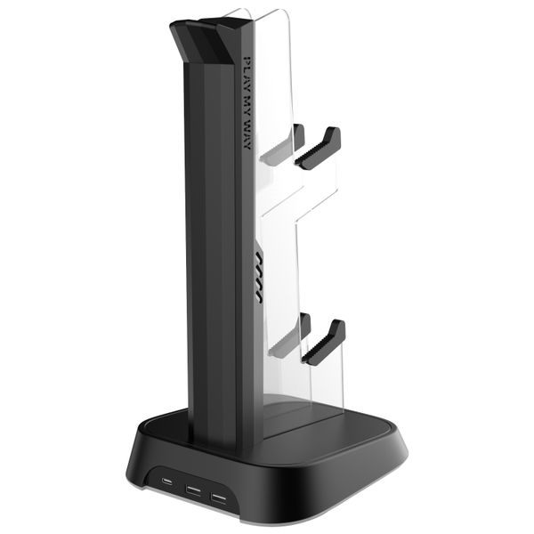 Universal gamepad desktop display stand with RGB light for ps5 switch xbox