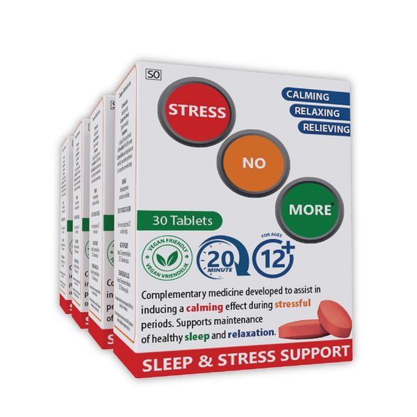 Stressnomore (30 Tablets) x 4