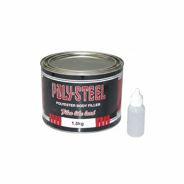 Sprayon 1.5kg Polyester Body Filler &amp; Hardener for Repairs