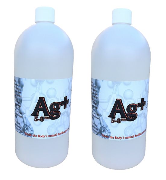 AG+ Colloidal Silver - 2L Immune Booster (Health Support) 5-8ppm