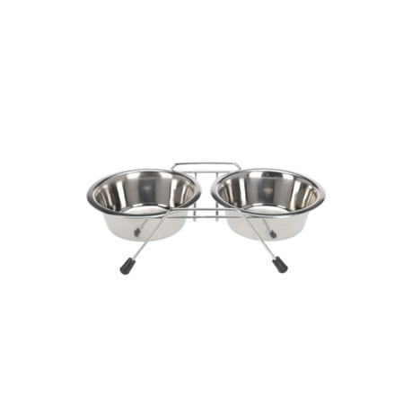 ECO Elevated Dog Bowl Set & Stand - Non-Slip Raised Feeder (2 Bowls) Image