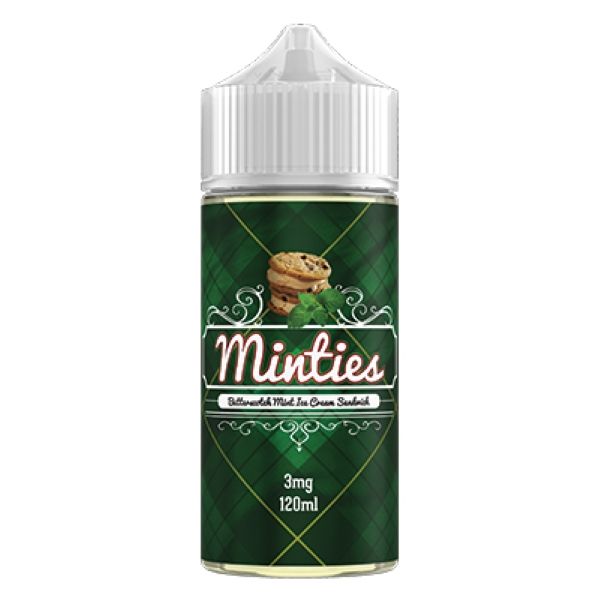 Minties Butterscotch Ice Cream Sandwich Vape Liquid 120ml - 0mg