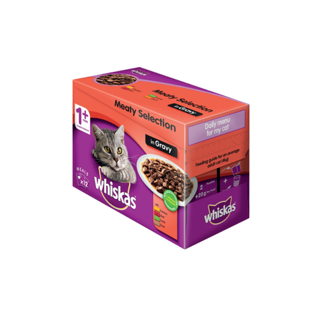 Whiskas cat food outlet in gravy