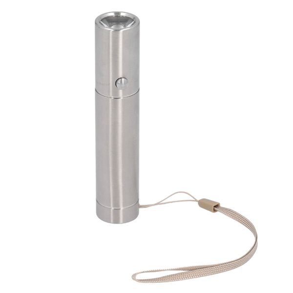 3 - Mode Mini Stainless Steel Pocket Flashlight