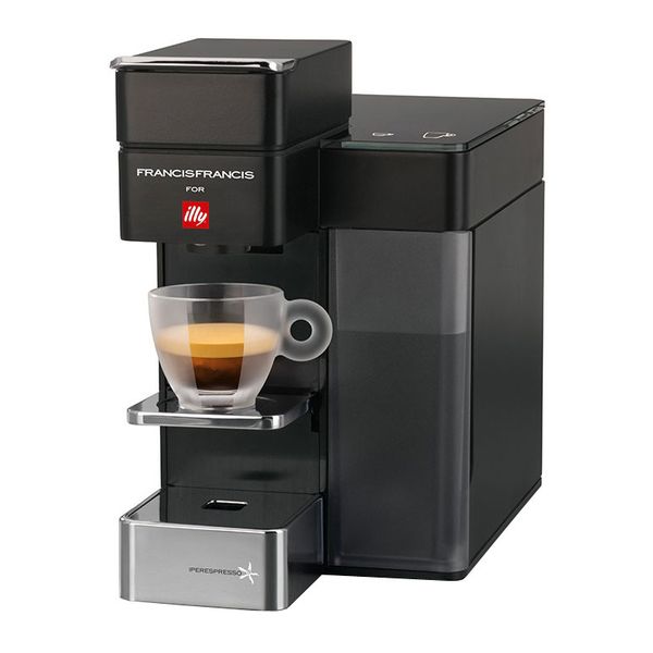 illy Francis Francis Y5 Hypo Capsule Coffee Machine - Black
