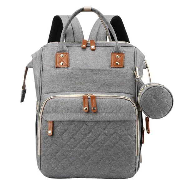 Portable multi-compartment large-capacity diaper bag maternal and child bag