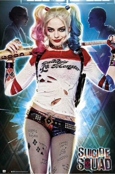 Suicide Squad (Harley Quinn) Bat Poster