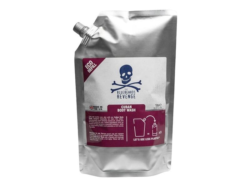 Bluebeards Revenge - Cuban Body Wash Refill Pouch 1L