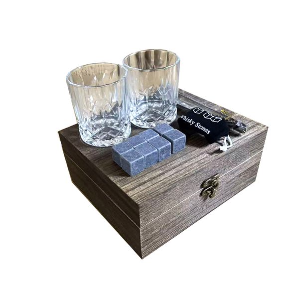 Reusable Whiskey Glass Ice Cube Set