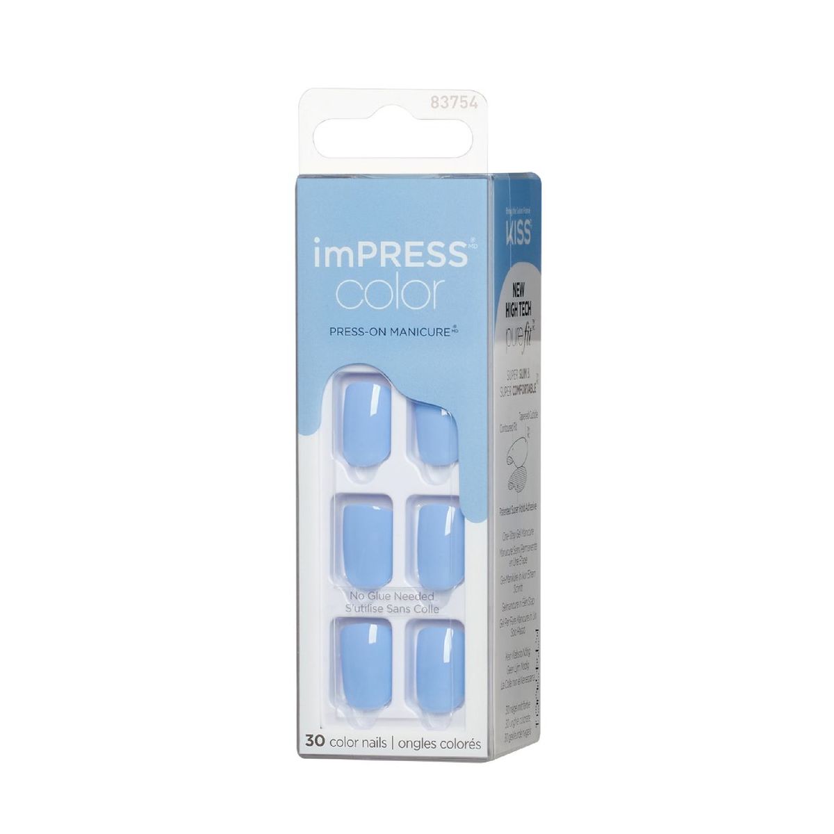 Kiss Impress Nails Colour Baby So Blue | Shop Today. Get it Tomorrow! | takealot.com