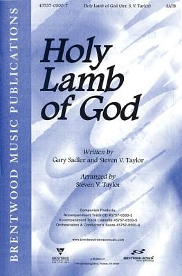 Holy Lamb of God Split Track Accompaniment CD