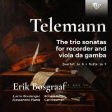 Telemann: The Trio Sonatas for Recorder and Viola Da Gamba/... (CD / Album)