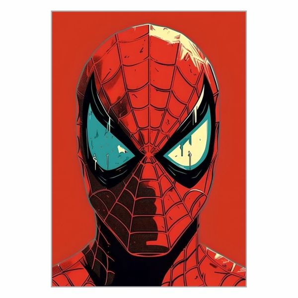 Spider-Man Face Poster - A1
