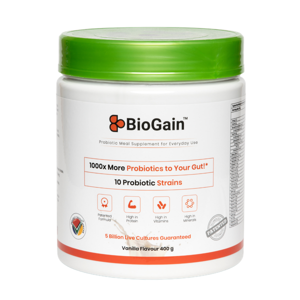 BioGain - Probiotics Meal Replacement - Vanilla(400g)