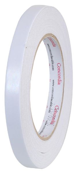 Pro Power (ADST12X33) Double Sided Tape, Paper, Black, 12 mm x 33 m