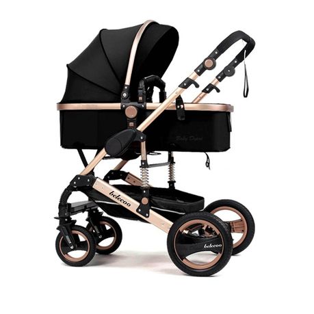 Belecoo Baby Stroller 2 in 1 Foldable Pram-Black, Shop Today. Get it  Tomorrow!